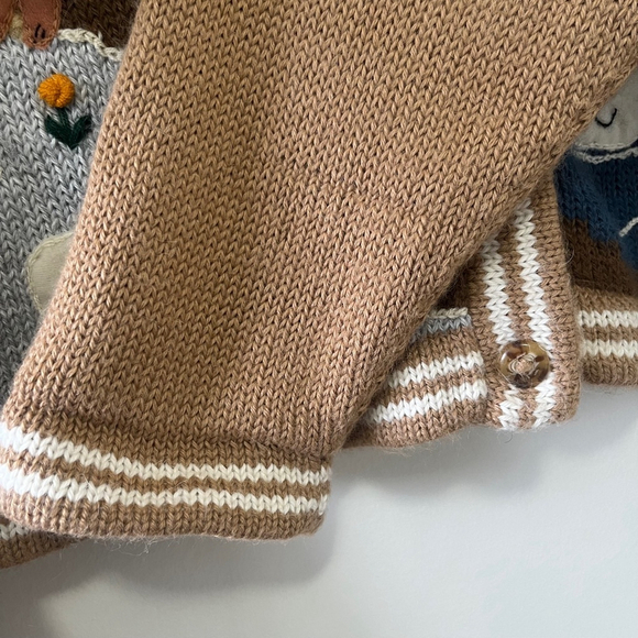 Vintage Sunflower Valley Alpaca Cardigan Size M - Picture 12 of 12